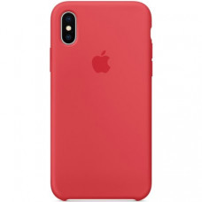 Чехол Apple iPhone X Silicone Case Red Raspberry (MRG12)
