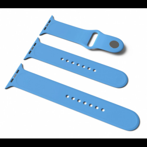 Купить Спортивный ремешок Sport Band для Apple Watch 38/40mm S/M&M/L 3pcs Blue