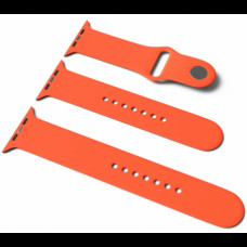 Спортивный ремешок Sport Band для Apple Watch 42/44mm S/M&M/L 3pcs Orange