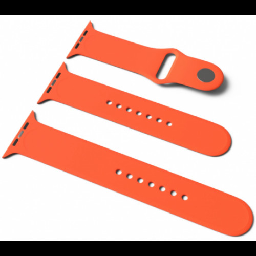 Купить Спортивный ремешок Sport Band для Apple Watch 42/44mm S/M&M/L 3pcs Orange