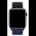 Купить Спортивный ремешок Sport Loop Band для Apple Watch 42/44mm Midnight Blue/Black