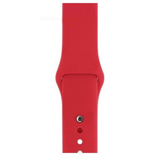 Купить Спортивный ремешок Silicon Band для Apple Watch 42/44mm M/L 2pcs Red