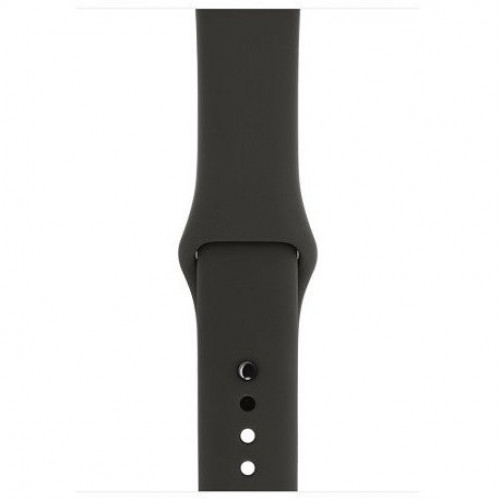 Купить Спортивный ремешок Silicon Band для Apple Watch 42/44mm M/L 2pcs Charcoal Gray