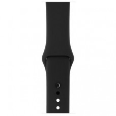 Спортивный ремешок Silicon Band для Apple Watch 38/40mm M/L Black