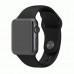 Купить Ремешок для Apple Watch 38mm Black Sport Band with Space Gray Stainless Steel Pin (MJ4G2)