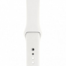 Спортивный ремешок Silicon Band для Apple Watch 42/44mm 2pcs M White