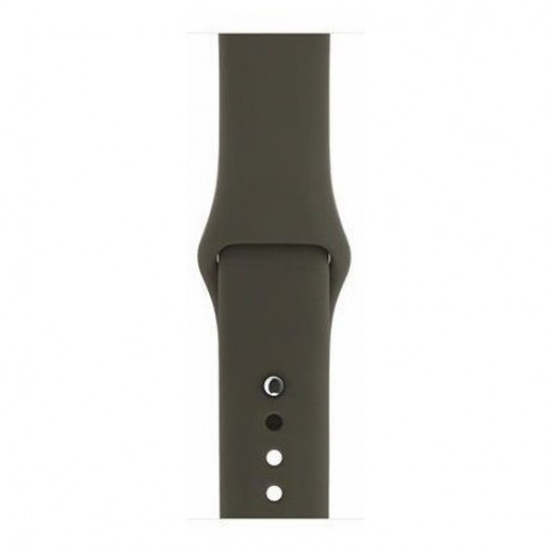 Купить Спортивный ремешок Silicon Band для Apple Watch 38/40mm M/L 2pcs  Dark Olive