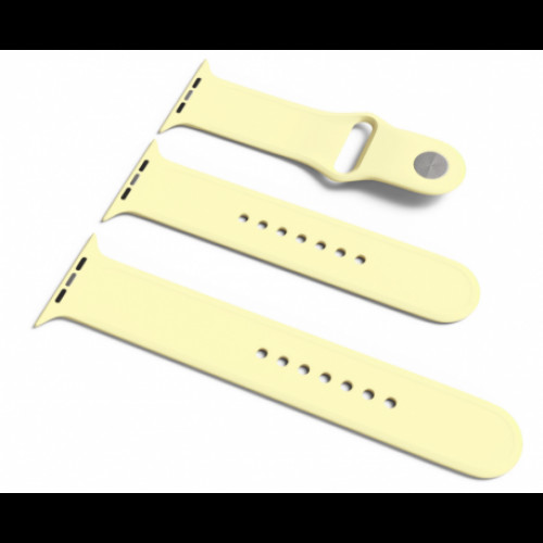 Купить Спортивный ремешок Sport Band для Apple Watch 42/44mm S/M&M/L 3pcs Mellow Yellow