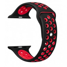Спортивный ремешок для Apple Watch 42mm Black-Red