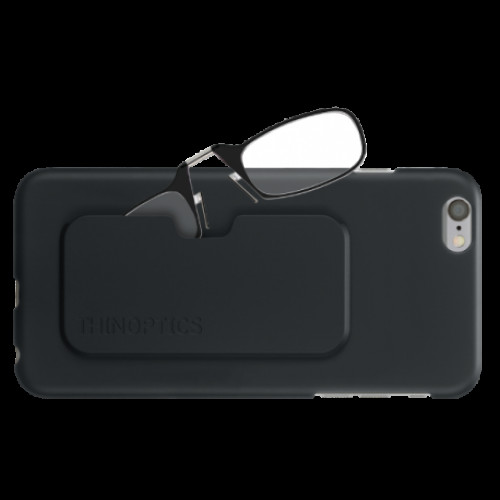 Купить Очки для чтения Thinoptics +2.50 Черные + Чехол iPhone 6/6S Plus Черный (2.5BBI6P)