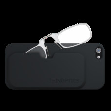 Очки для чтения Thinoptics +2.50 Прозрачные + Чехол iPhone 5/5S Черный (2.5CBI5)