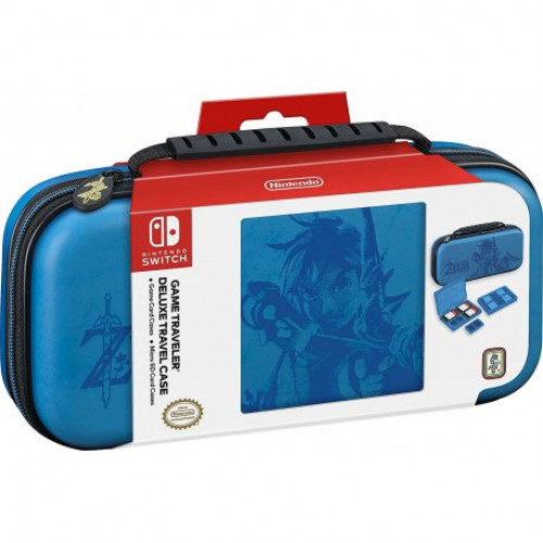 Купить Чехол Deluxe Travel Case The Legend of Zelda: Breath of the Wild для Nintendo Switch Blue