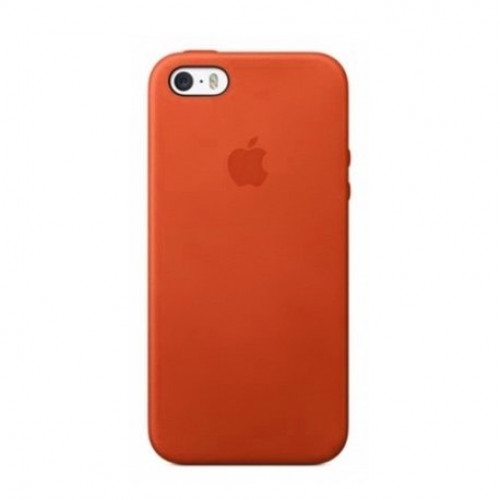 Купить Накладка Silicone Case для iPhone SE Orange