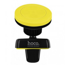 Автомобильный держатель Hoco CA6 Accompanist Short Series Air Vent Black