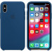 Купить Чехол Apple iPhone XS Silicone Case Blue Horizon (MTF92)