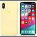 Купить Чехол Apple iPhone XS Silicone Case Mellow Yellow (MUJV2)