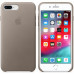 Купить Чехол Apple iPhone 8 Plus/ 7 Plus Leather Case Taupe (MQHJ2)
