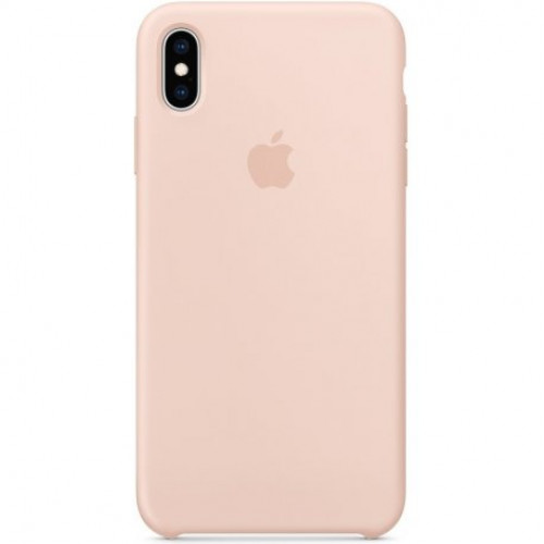 Купить Чехол Apple iPhone XS Max Silicone Case Pink Sand (MTFD2)