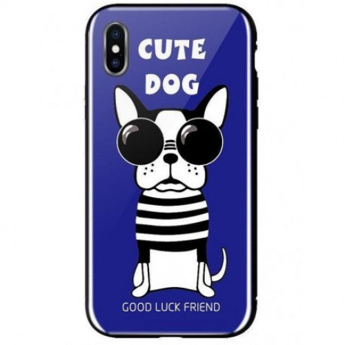 Купить Чeхол WK для Apple iPhone XS (WPC-087) Cute Dog Blue