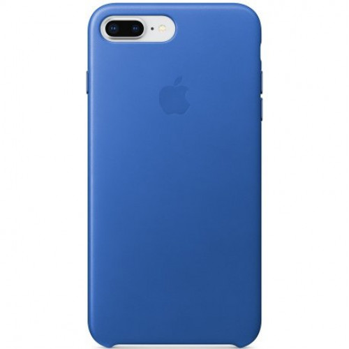 Купить Чехол Apple iPhone 8 Plus/ 7 Plus Leather Case Electric Blue (MRG92)