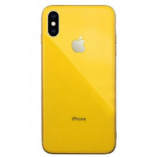 Чехол Clear Case для Apple iPhone XS Max Yellow