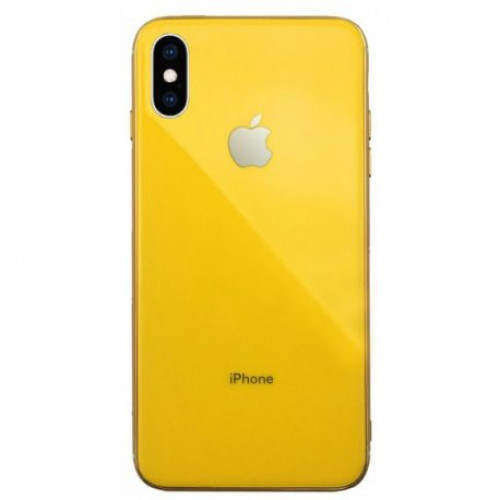 Купить Чехол Clear Case для Apple iPhone XS Max Yellow
