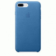 Чехол Apple iPhone 7 Plus Leather Case Sea Blue (MMYH2)