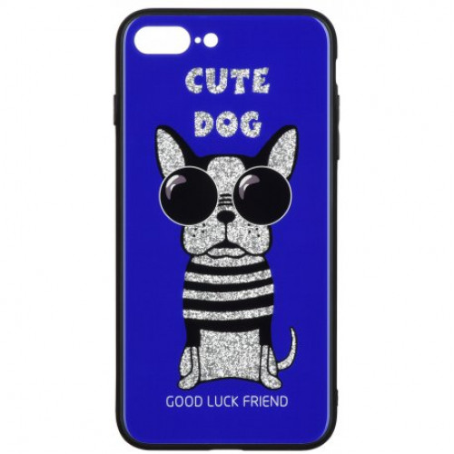 Купить Чeхол WK для Apple iPhone 7 Plus / 8 Plus (WPC-087) Cute Dog Blue