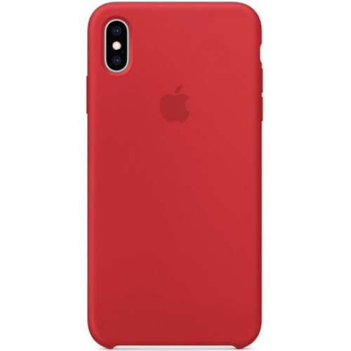 Купить Чехол Apple iPhone XS Max Silicone Case (Product) Red (MRWH2)