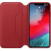 Купить Чехол Apple iPhone XS Max Leather Folio (Product) Red (MRX32)