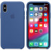 Купить Чехол Apple iPhone XS Silicone Case Delft Blue (MVF12)