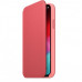 Купить Чехол Apple iPhone XS Leather Folio Peony Pink (MRX12)