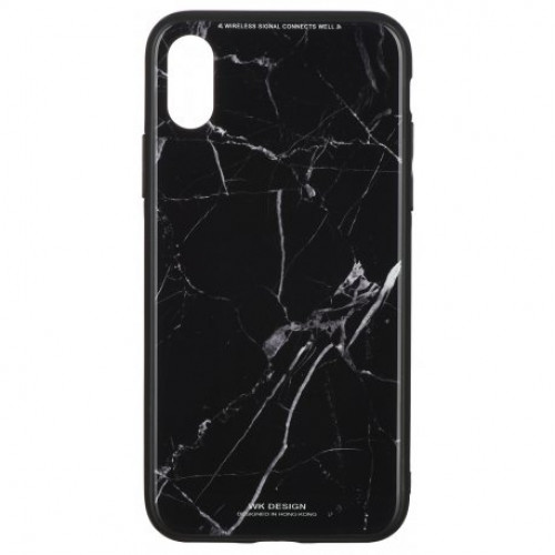 Купить Чeхол WK для Apple iPhone XS Max (WPC-061) Marble BK/GR