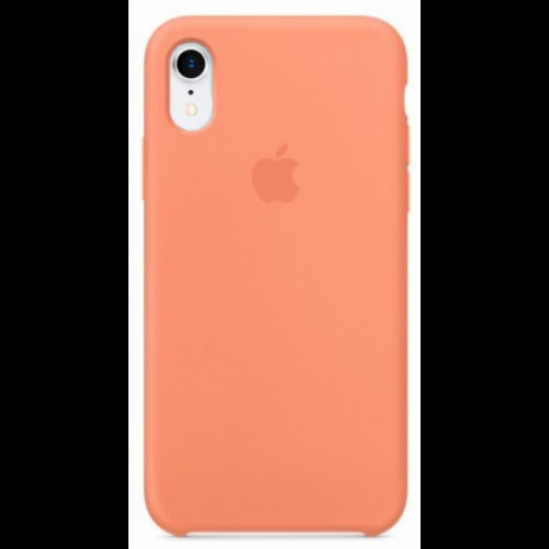 Купить Накладка Silicone Case для Apple iPhone XR Peach