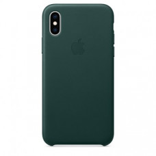 Чехол Apple iPhone XS Leather Case Forest Green (MTER2)
