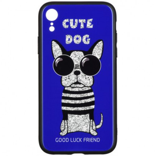 Купить Чeхол WK для Apple iPhone XR (WPC-087) Cute Dog Blue