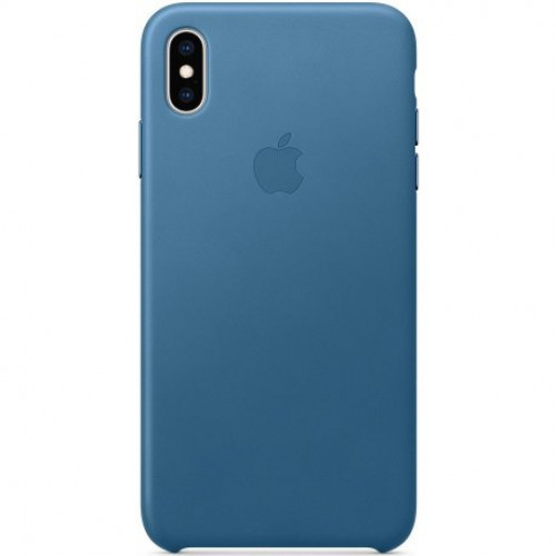 Купить Чехол Apple iPhone XS Max Leather Case Cape Cod Blue (MTEW2)