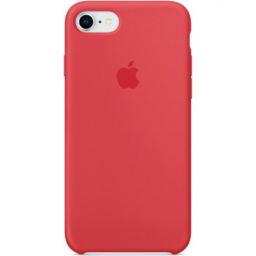 Купить Чехол Apple iPhone 8 Silicone Case Red Raspberry (MRFQ2)