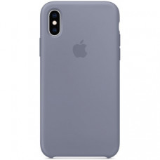 Чехол Apple iPhone XS Silicone Case Lavender Gray (MTFC2)