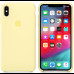 Купить Чехол Apple iPhone XS Max Silicone Case Mellow Yellow (MUJR2)