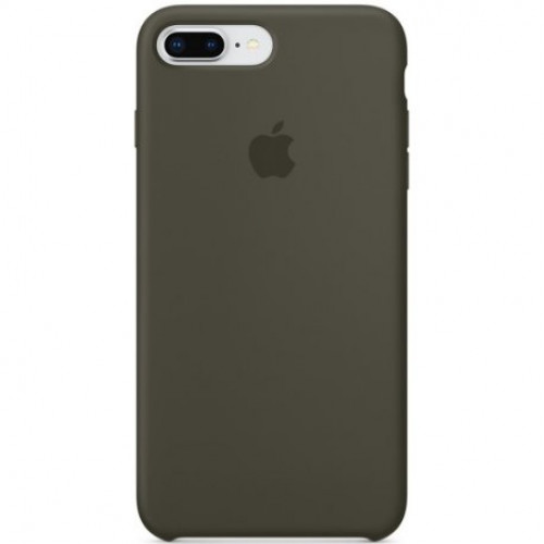 Купить Чехол Apple iPhone 8 Plus/ 7 Plus Silicone Case Dark Olive (MR3Q2)