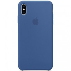 Чехол Apple iPhone XS Max Silicone Case Deft Blue (MVF62)
