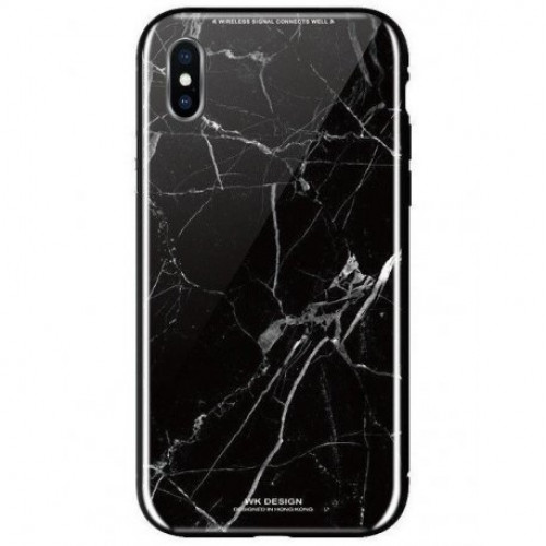 Купить Чeхол WK для Apple iPhone XS (WPC-061) Marble BK/GR