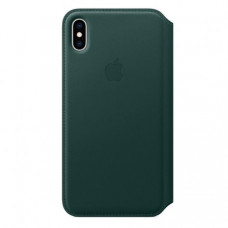 Чехол Apple iPhone XS Max Leather Folio Forest Green (MRX42)