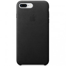 Чехол Apple iPhone 8 Plus/ 7 Plus Leather Case Black (MQHM2)