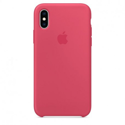 Купить Чехол Apple iPhone XS Silicone Case Hibiscus (MUJT2)