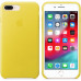 Купить Чехол Apple iPhone 8 Plus/ 7 Plus Leather Case Spring Yellow (MRGC2)
