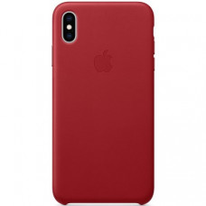 Чехол Apple iPhone XS Max Leather Case (Product) Red (MRWQ2)
