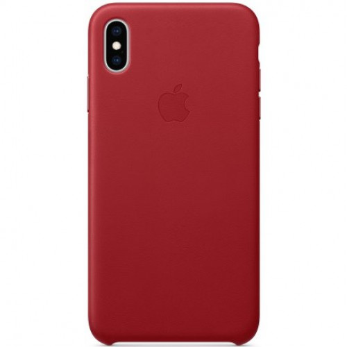 Купить Чехол Apple iPhone XS Max Leather Case (Product) Red (MRWQ2)
