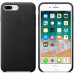 Купить Чехол Apple iPhone 8 Plus/ 7 Plus Leather Case Black (MQHM2)